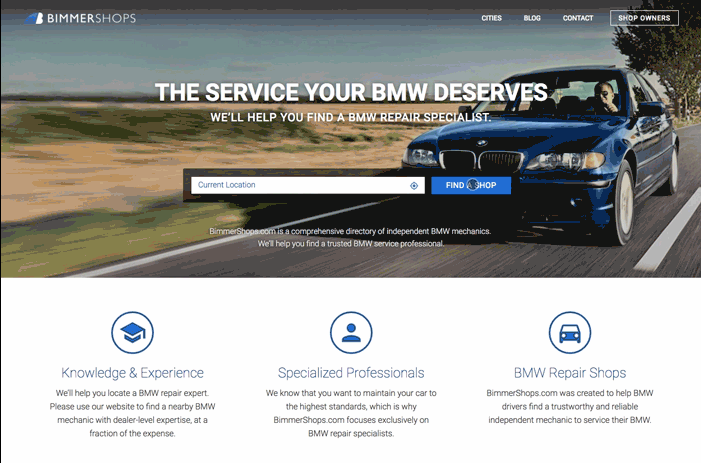 This slow-motion video shows the skeleton screens in action.