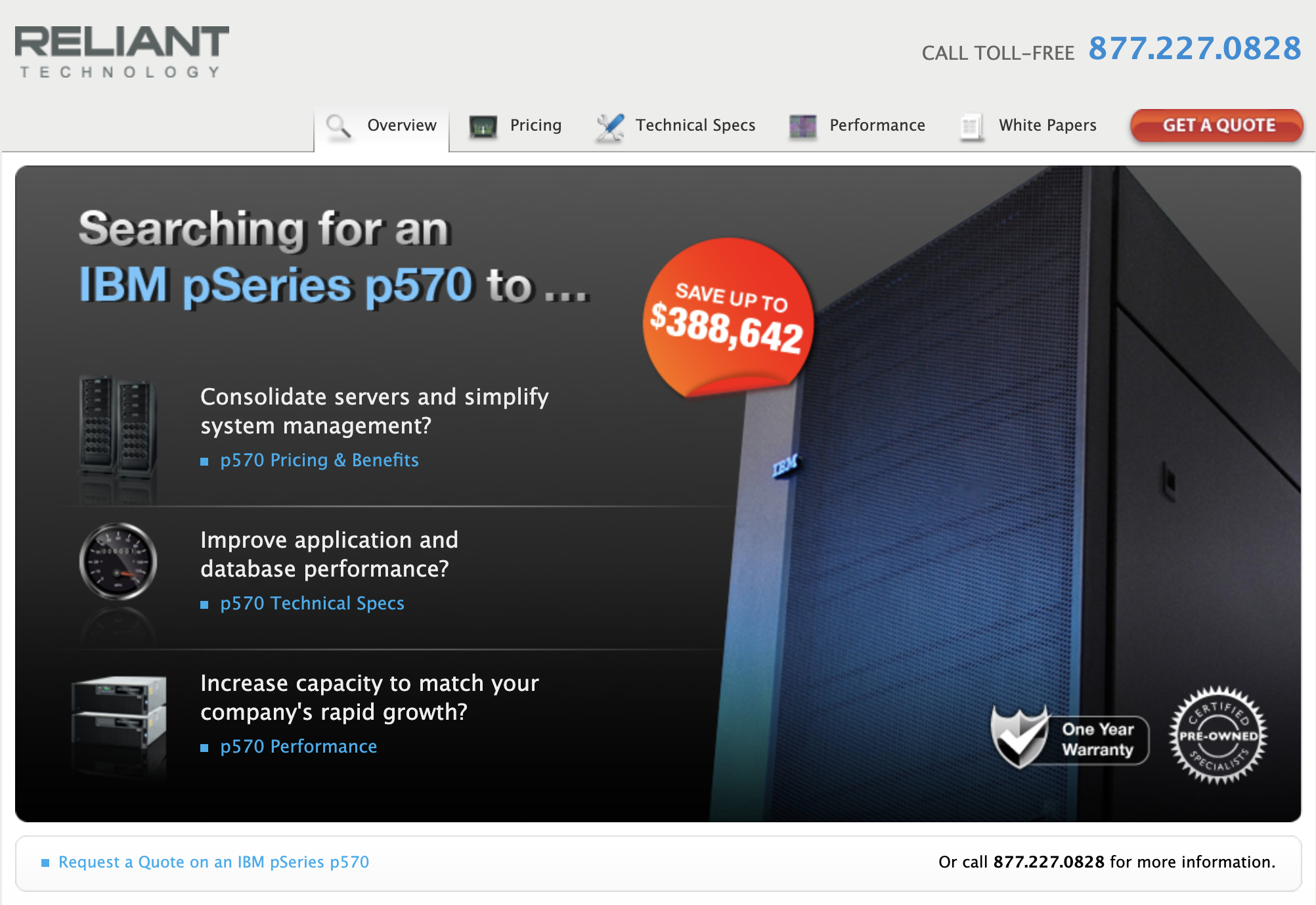 My first landing page design. It reminds me of an ad in one of those free newspapers.